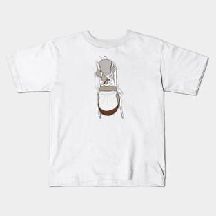 White Sneaker Kids T-Shirt